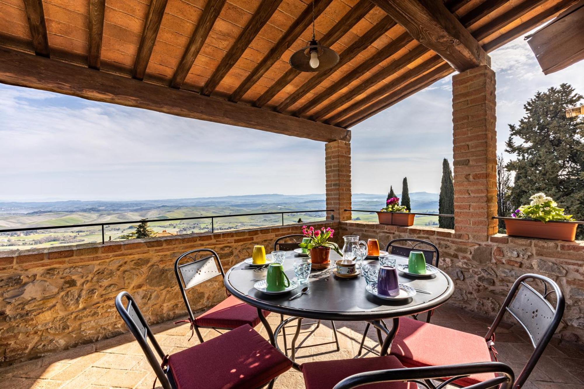 Willa La Terrazza Chianni Zewnętrze zdjęcie