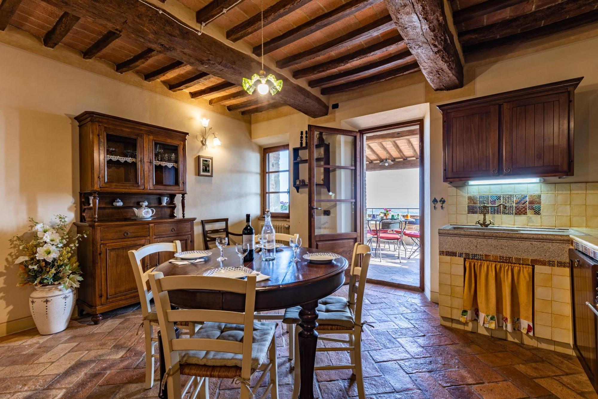 Willa La Terrazza Chianni Zewnętrze zdjęcie