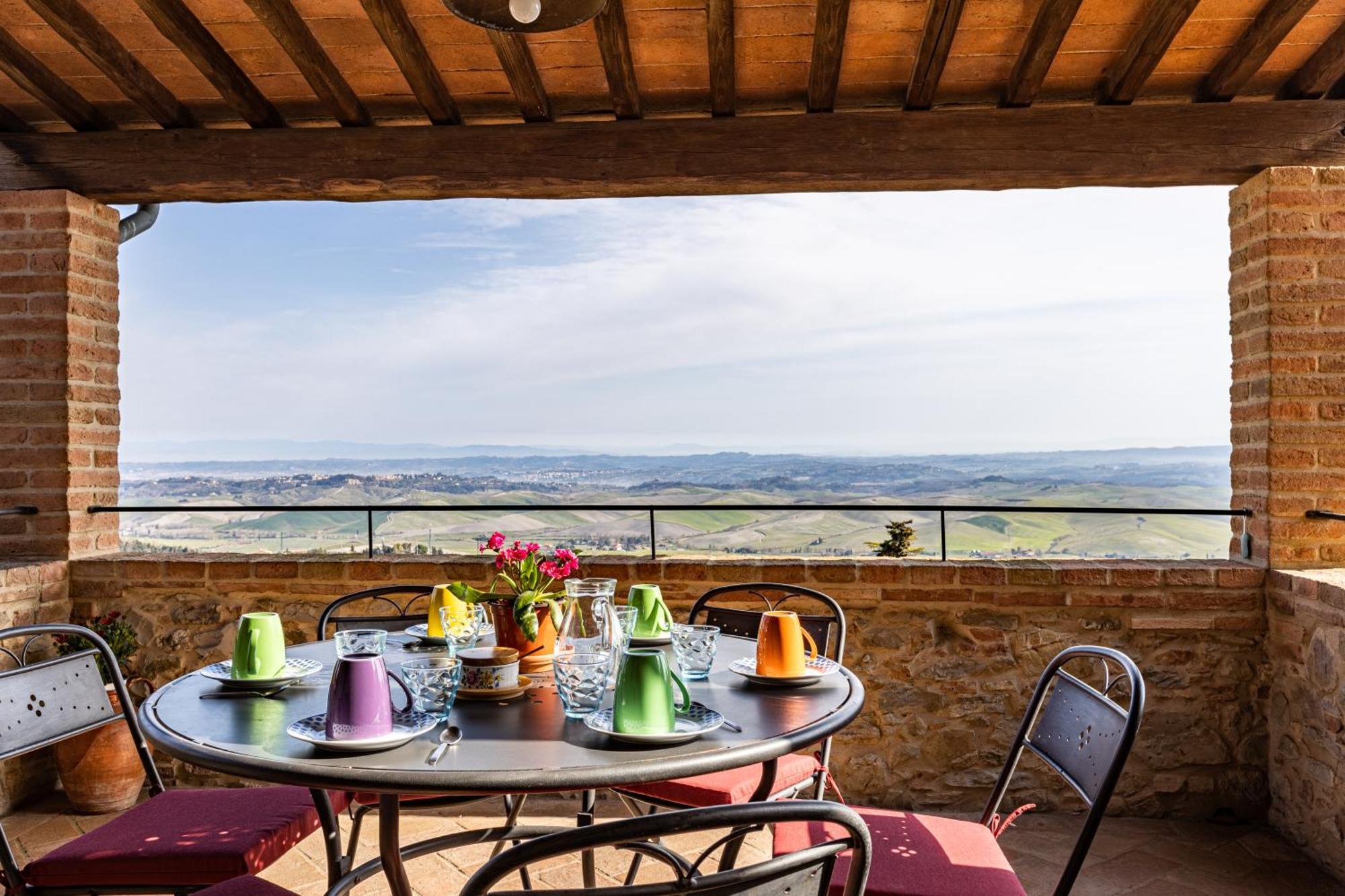 Willa La Terrazza Chianni Zewnętrze zdjęcie